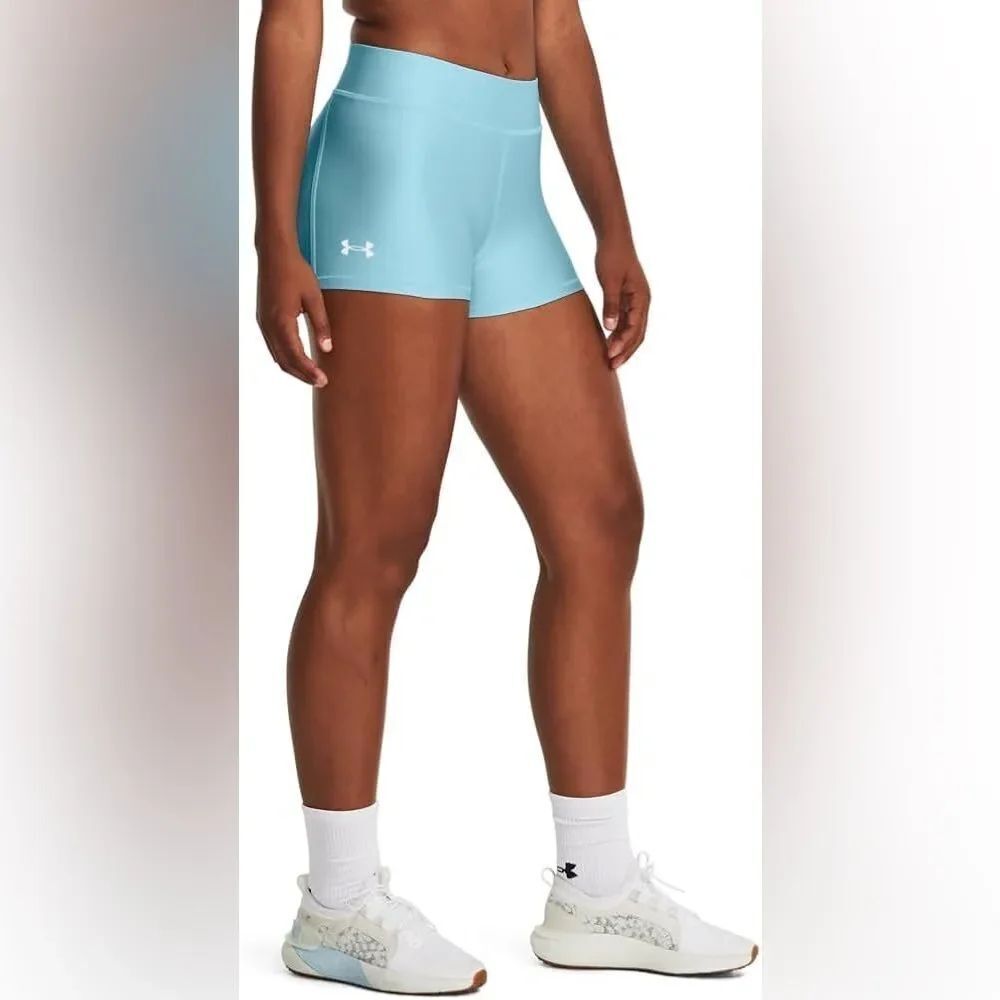 New with tags | Under Armour Women's compression Blue Shorts | large